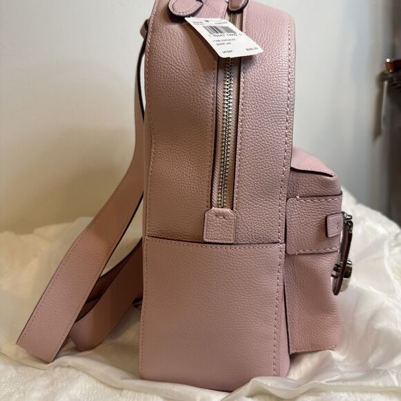 Coach Campus SV/blossom Pebble Leather Backpack New With Tag - Picture 3 of 13